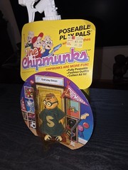 NOS Vintage 1984 THE CHIPMUNKS Everyday Simon 3″ figure Poseable Play Pal Figure