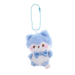 Blind Box Gacha Tiny Plush Charm Keychain Cute Animal Mini Figure Mystery Ball