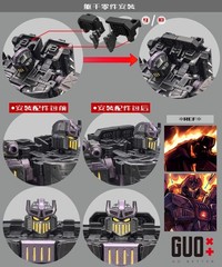 IN STOCK! Filling Parts Filler Upgrade Kit For AOTP Megatronus The Fallen