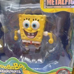Spongebob Squarepants Mr. Krabs Patrick Squidward Set Metal 2.5” Figures House