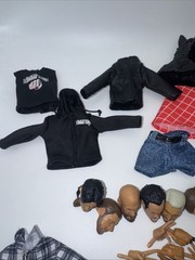 WWE AEW Wrestling Figure Parts And Accessories Fodder Lot For Customs