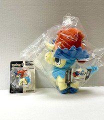 Keldeo Ordinary Form Poke Doll Pokemon Center Plush + Keldeo 2” Figure Toy