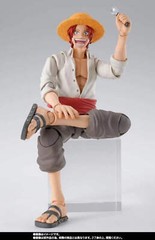 S.H. Figuarts One Piece Shanks and Monkey D. Luffy (Childhood) Action Figure