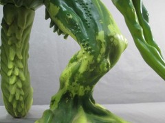 Inhumanoids TENDRIL Complete 14″ Action Figure Vintage Hasbro 1986