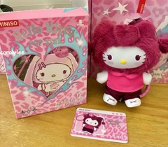 Miniso Hello Kitty Pop Star Series Plush Confirmed Figure Gift Toy Blind Box