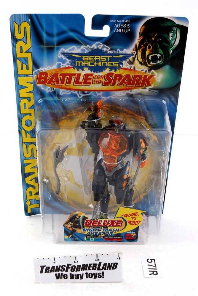 Transformers Beast Machines Deluxe Night Slash Cheetor Sealed MISB MOSC