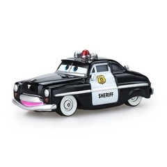 2-CAR DISNEY PIXAR POLICE SHERIFF NO.95 MCQUEEN&SHERIFF DIECAST TOY CAR KID GIFT