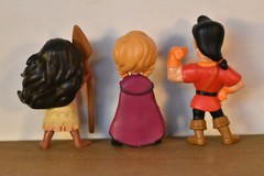 Disney 100 Years of Relentless Pursuit, 8-piece Figure Set hercules Anna