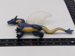 Mojo Sea Dragon Fantasy Figure Toy Figurine Monster Blue Winged Dinosaur