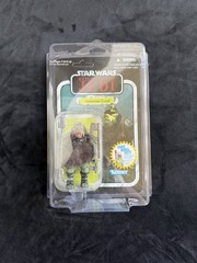 Hasbro Star Wars TVC ROTJ Gamorrean Guard Unpunched MOC in Star Case!