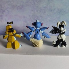 Medarot Medarot Collection Figure Lot Defect for Parts Vintage Set Series