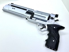 Resident Evil 9 Requiem Leon Revolver V2 1:1 Prop Trigger-Hammer-Cylinder Works