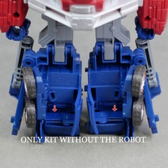 Rear Cover Filler Gun Axe Weapon For SSGE WFC03 OP Prime Upgrade Kit 3D Printed