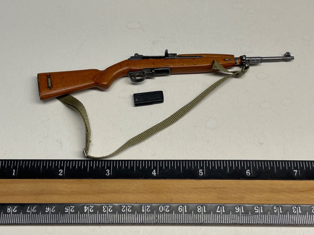 DID WWII M1 Carbine Rifle Wood Metal 1/6 ACTION FIGURE TOYS
