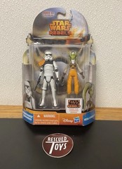 Star Wars Rebels – Hera & Stormtrooper 3.75 inch Figures MS19 Hasbro 2014