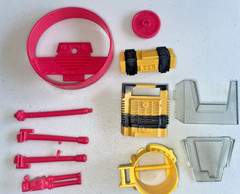 1988 Original GI JOE Lot 11 Tiger Force Shark Boat Hasbro ARAH Vintage Parts