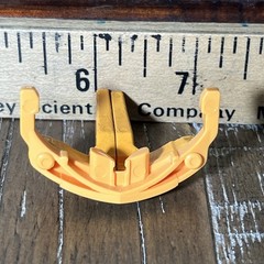 Power Rangers Time Force Shadow Megazord Yellow Visor Helmet Part Only Original
