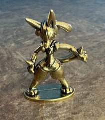 Brass Pokemon Figures – Set of 6 – Charizard, Dragonite, Ivysaur.. – From Japan