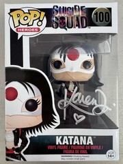 Katana 100 ~ DC Heroes: Suicide Squad ~ Funko Pop Vinyl ~ Signed Karen Fukuhara