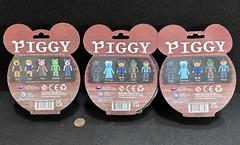 PIGGY – Articulated Buildable Action Figure Lot: Srs1 TIGRY – Srs2: ROBBY BILLY