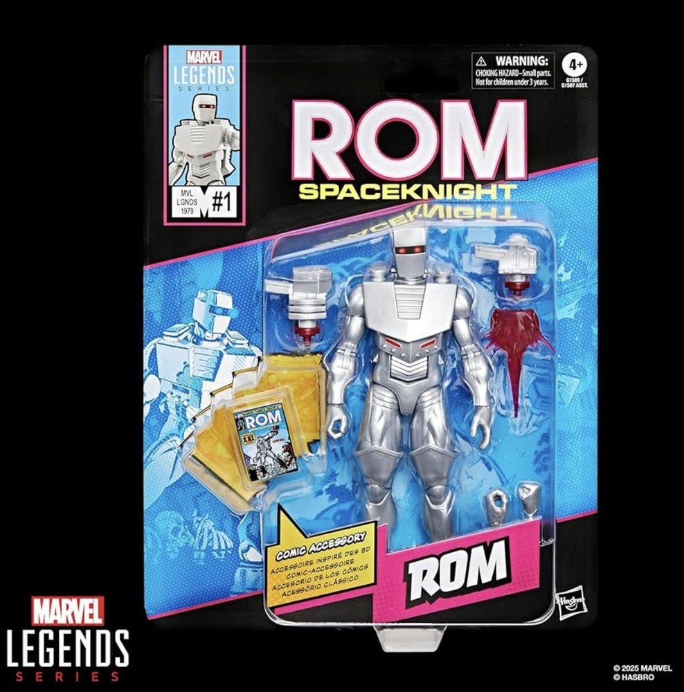 Marvel Legends Comic Inspired Wave Rom: Spaceknight Action Figure