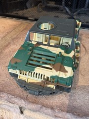 GI Joe Cobra Brawler Humvee Assault Jeep Military Action Figure Vehicle 2001 Toy