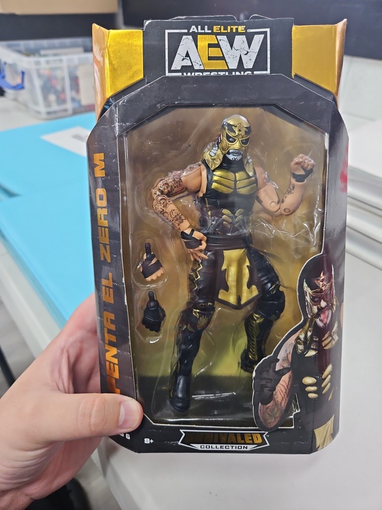 AEW Penta El Zero M Action Figure Unrivaled Series 6 #49 All Elite Wrestling