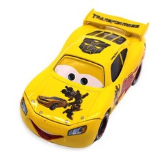 Disney Cars 1:55 Die-cast McQueen Film Smokey Doc Hudson Model Car Toy Boy Gift