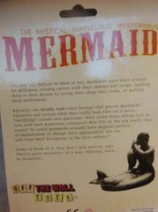 Mermaid Glow in the Dark Zombie Bendable / Poseable Mysterious Off the Wall Toys