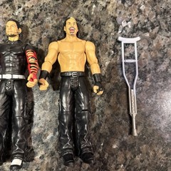 The Hardy Boyz Battle Pack Series 65 WWE series 65 all accessories