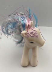 My Little Pony G3 Star Catcher Figure White Pegasus Blue Pink Silver Hair/Wings