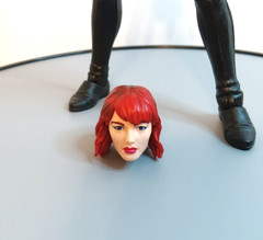BLACK WIDOW Marvel Legends Classic Ultimate Riders Series 6″ Hasbro