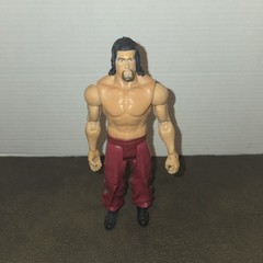 Mattel WWE The Great Khali 8″ Wrestling Figure Maroon Red Gold Punjabi Script…