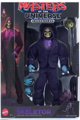 MATTEL MASTERS OF THE UNIVERSE CHRONICLES EXCLUSIVE DREAM DATE SKELETOR IN HAND