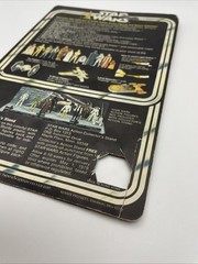 Vtg 1977 Kenner Star Wars Princess Leia 12C Cardback POP Cut Out