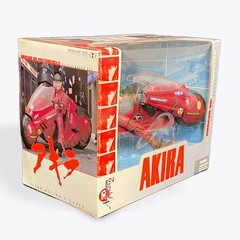 AKIRA Kaneda on Motorcycle Deluxe Boxed Set MCFARLANE TOYS 2001 NEW!