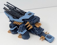 Zoids #52 – Gun Blaster – w/ Manual – Incomplete – Hasbro/Tomy – 2002!