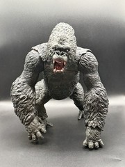 KING KONG 2006 MEZCO Scowling Mad Angry 15″ 8th Wonder Used Peter Jackson
