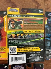 (8) 2020 “FINAL FACTION” {ALPHA TEAM 1/KHARN} SERIES 1 Figure Lot, COMPLETE SET!