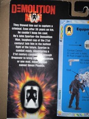 1993 Mattel Demolition Man Combat Cannon Spartan John Spartan Figure MOC Sealed