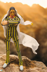 BW-LTC-KZ: Custom Wired Coat for Bandai One Piece S.H.Figuarts Kizaru Borsalino
