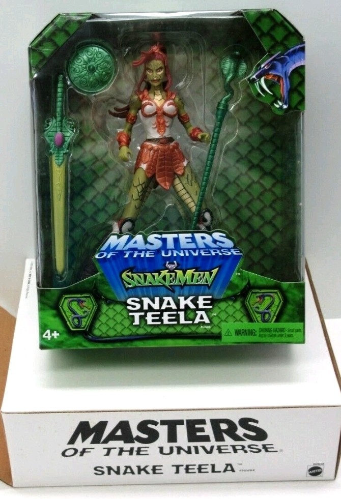 Mattel MOTU Snake Teela 200X Mint In Sealed White Mailer Box He Man Free Ship