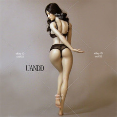1:6 UANDD Female Action Figure Game Ver. PH Suntan Skin NO Finger Bone 12″ Body