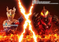 Ultraman Belial Darkness Heels 5.9in Action Figure S.H.Figuarts Bandai Japan NIB