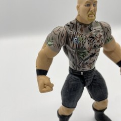 1998 JAKKS BCA BONE CRUSHING ACTION STONE COLD STEVE AUSTIN FIGURE.