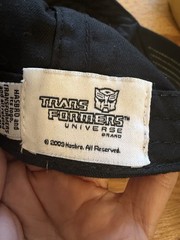 Hasbro Transformers Universe Youth Ball Cap Hat 2009 Yellow Black