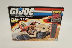 GI Joe Desert Fox 6 W.D. Vehicle #6253 Hasbro 1988 A Real American Hero