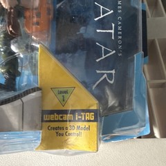 Mattel Movie Masters Avatar Col. Miles Quaritch Figure w/ Webcam i-TAG