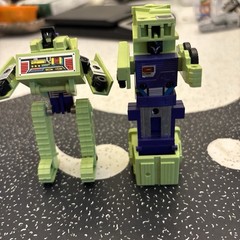 Transformers G1 Mixmaster & Bone Crusher Lot Constructicons Devastation 1985