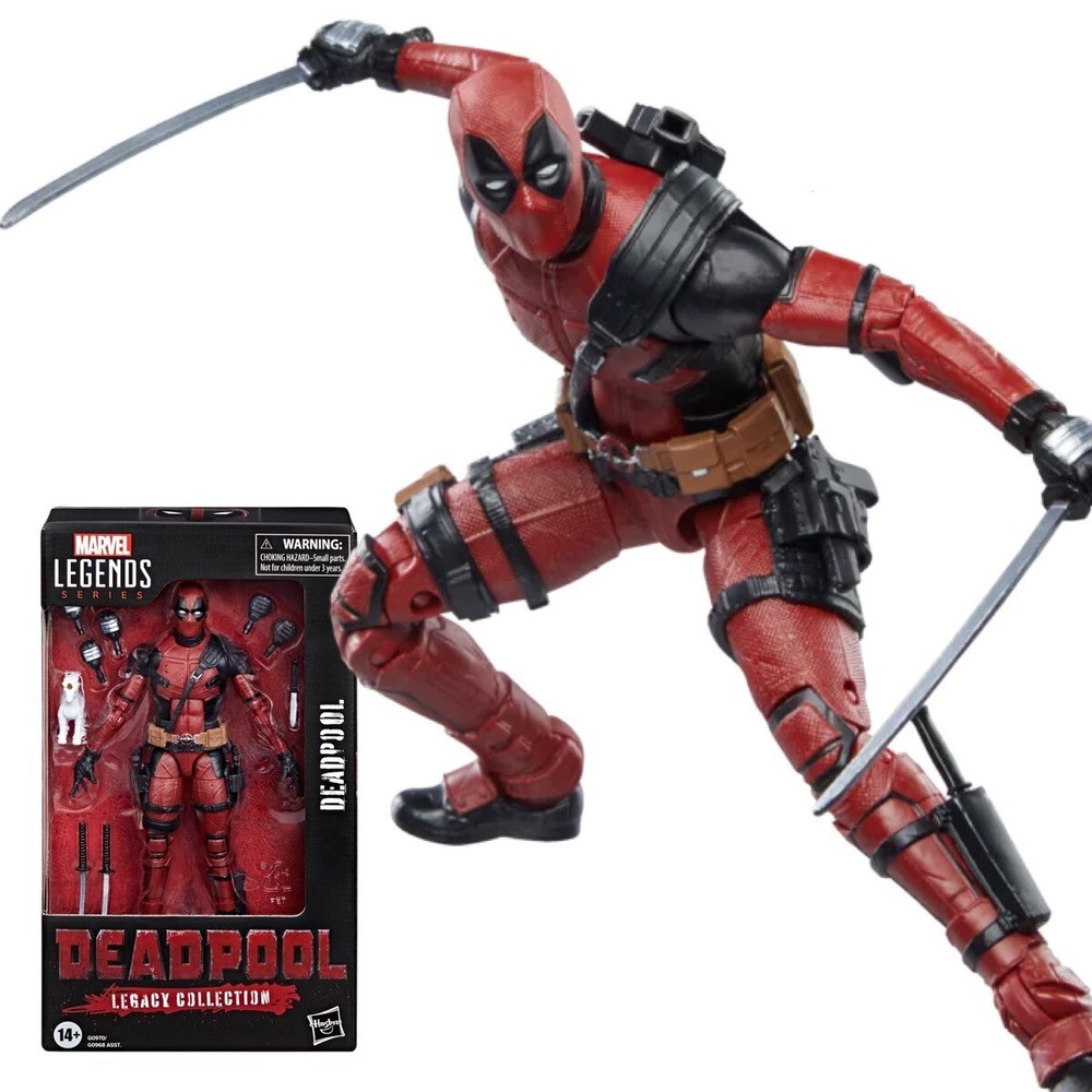 2024 Marvel Studios MCU Legacy Legends DEADPOOL 2 6″ Scale Hasbro Action Figure